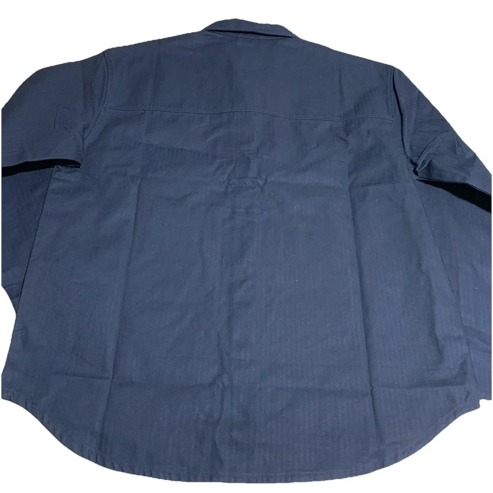 Air Jordan Essentials Button Down Shirt Mens L‎ Black Long Sleeve FV7446 010